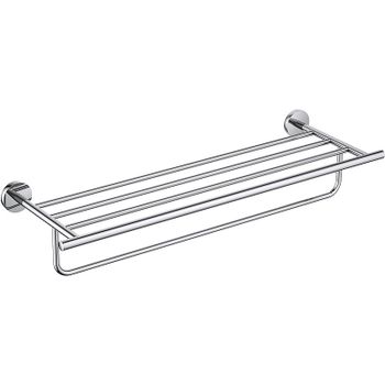 Полка для полотенец Aquatek Оберон AQ4215CR Хром — фото 1, Полки для полотенец