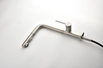 Смеситель для кухни Paulmark Neo Ne214419-Ni Никель — фото 4, Смесители для кухни