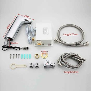 Смеситель для раковины Frap F511-1 Хром — фото 8, Смесители для раковины