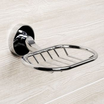 Мыльница WasserKRAFT Rhein K-6269 Хром — фото 2, Мыльницы