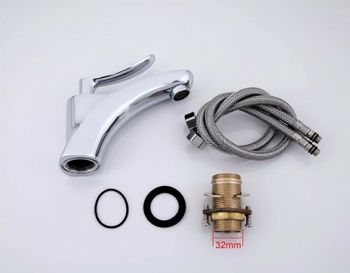 Товар: Смеситель для раковины Frap H81 F1081 Хром - фото 9 Смеситель для раковины Frap H81 F1081 Хром — фото 9, Смесители для раковины