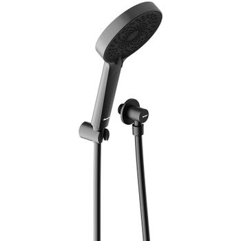 Душевая система Damixa Apollo 947520300 Черная матовая — фото 3, Встраиваемые душевые комплекты