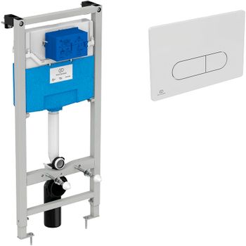 Инсталляция Ideal Standard Prosys TT00007/115AC для унитаза с Белой клавишей смыва — фото 1, Инсталляции для унитазов