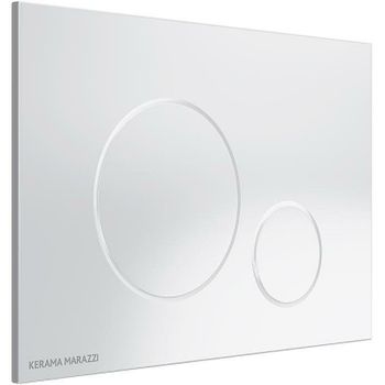 Клавиша смыва Kerama Marazzi M670KM Белая глянцевая — фото 2, Кнопки смыва
