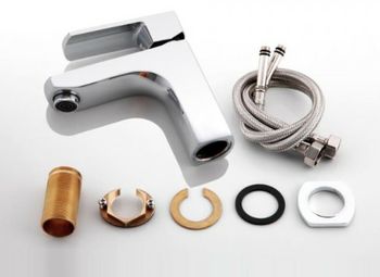 Смеситель для раковины Frap H64 F1064 Хром — фото 9, Смесители для раковины