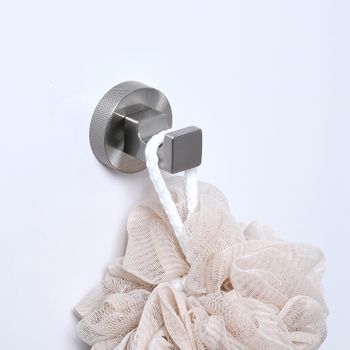 Крючок WasserKRAFT Tauber K-64423 Никель — фото 3, Крючки для полотенец