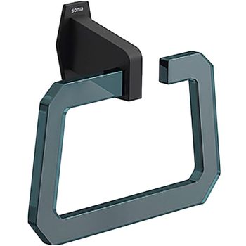 Полотенцедержатель Sonia Luce 182466 Черный матовый — фото 1, Полотенцедержатели