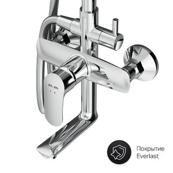 Душевая система AM.PM Like F0780964 Хром — фото 12, Душевые стойки