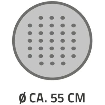 Коврик для душа Ridder Tecno Ice 55x55 68805 Зеленый — фото 2, Коврики для ванной комнаты