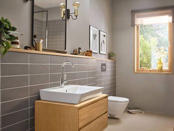 Смеситель для раковины Hansgrohe Rebris E 72576000 Хром — фото 2, Смесители для раковины