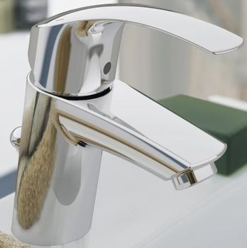 Комплект смесителей Grohe Eurosmart 124446 Хром — фото 5, Готовые комплекты для ванной комнаты