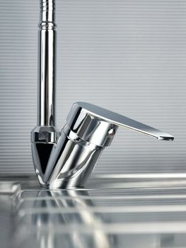 Смеситель для кухни Viko V-3074 Хром — фото 7, Смесители для кухни