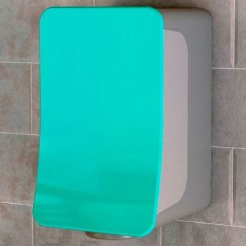 Сушилка для рук Nofer Fusion 01871.TQ Голубая — фото 5, Сушилки для рук