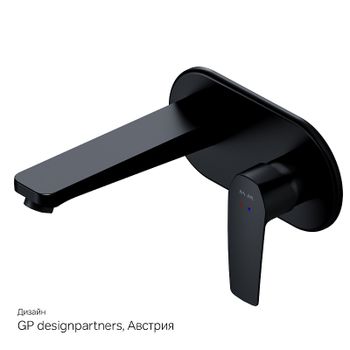 Смеситель для раковины AM.PM Gem F90A72222 Черный матовый — фото 8, Смесители для раковины