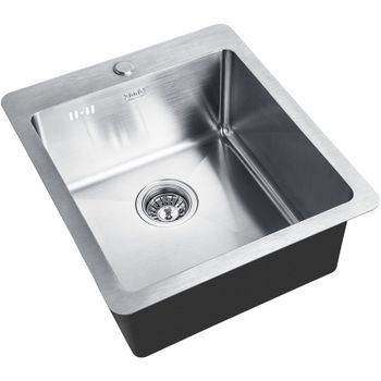 Кухонная мойка ZorG HD 4551 Нержавеющая сталь — фото 1, Кухонные мойки