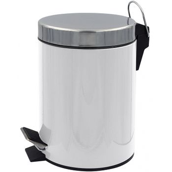 Ведро для мусора Ridder Timon 2008801 Белое — фото 1, Мусорные ведра