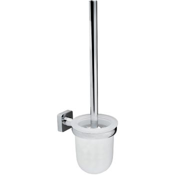 Ершик для унитаза WasserKRAFT Lippe K-6527 Хром — фото 1, Ершики для унитаза