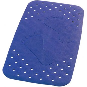 Коврик для ванны Ridder Plattfuss 38x72 67063 Синий — фото 1, Коврики для ванной комнаты