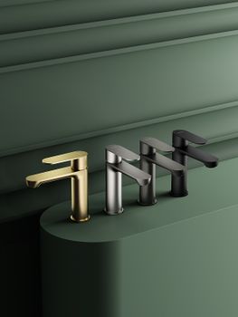 Смеситель для раковины Splenka S222.10.05 Сатин — фото 2, Смесители для раковины