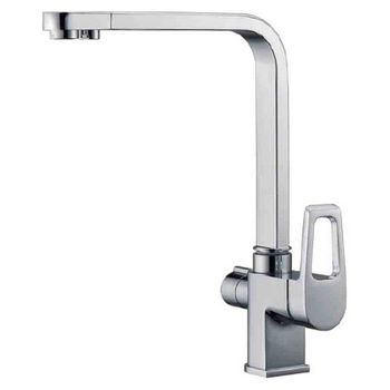 Смеситель для кухни ZorG Clean Water ZR 334 YF Хром — фото 1, Смесители для кухни