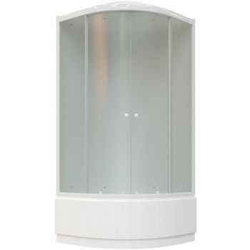 Душевая кабина Parly Bianco Эконом 90x90 EB921 без гидромассажа — фото 1, Душевые кабины