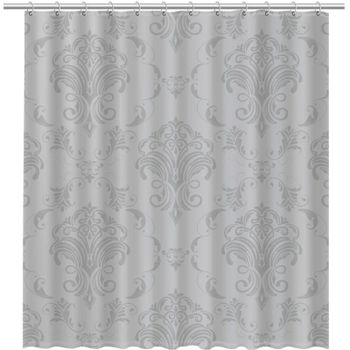 Шторка для ванны Fixsen Korsar FX-2518 200х180 Серая — фото 1, Шторы для ванной