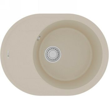 Кухонная мойка Lemark Lacha 620 9910050 Бежевая — фото 1, Кухонные мойки