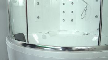 Душевой бокс Timo Lux 135х135 T-7735C с гидромассажем — фото 23, Душевые боксы