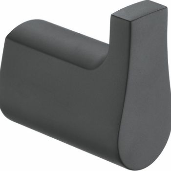 Крючок WasserKRAFT Elbe K-7223 Черный матовый — фото 1, Крючки для полотенец