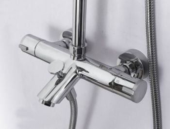 Душевая система WeltWasser TS 6270 10000001733 с термостатом Хром — фото 5, Душевые стойки