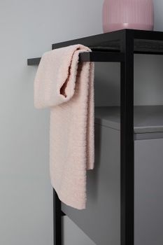 Полотенцедержатель для тумбы Allen Brau Priority 1.31007.BB Черный браш — фото 14, Комплектующие для мебели в ванной