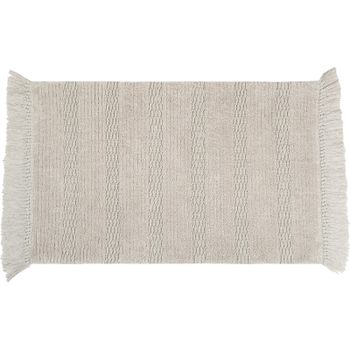 Коврик для ванной комнаты Fixsen Sandal 50х80 FX-8020A Бежевый — фото 1, Коврики для ванной комнаты