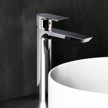 Смеситель для раковины Damixa Apollo 470250000 Хром — фото 3, Смесители для раковины