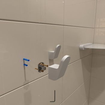 Крючок Altasan Лотос ЛТ10БМ Белый матовый — фото 4, Крючки для полотенец