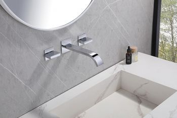 Смеситель для раковины Abber Wasserfall AF8612 Хром — фото 2, Смесители для раковины