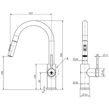 Товар: Смеситель для кухни Orange Boni M15-199ni Никель - фото 12 Смеситель для кухни Orange Boni M15-199ni Никель — фото 12, Смесители для кухни