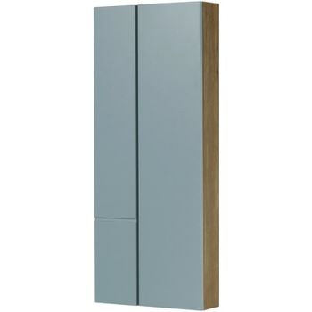 Подвесной шкаф Aquaton Мишель 43 1A244203MIX30 Дуб рустикальный Фьорд — фото 1, Шкафы для ванной