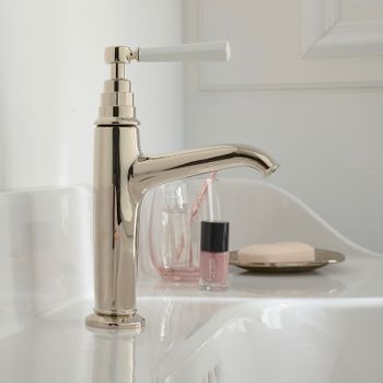 Смеситель для раковины Jacob Delafon Cleo 1889 E24308-BGG Золото глянцевое — фото 2, Смесители для раковины