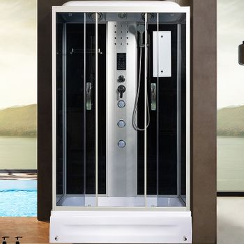 Душевая кабина River Sena 120x80 ТН 10000001451 с поддоном — фото 1, Душевые кабины