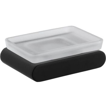 Мыльница Remer Lounge LN10NO Черная матовая — фото 1, Мыльницы