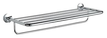 Полка для полотенец Nofer Monaco 16378.В хром, глянцевая — фото 1, Полки для полотенец