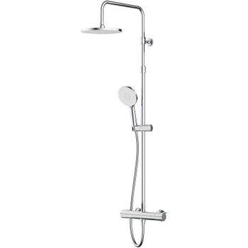 Душевая система AM.PM X-Joy F0785A400 с термостатом Хром — фото 17, Душевые стойки