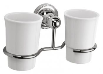 Стакан для зубных щеток Fixsen Style FX-41107 Хром — фото 1, Стаканы для зубных щеток