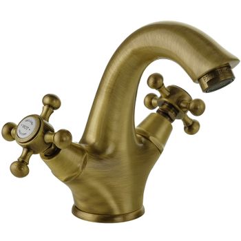 Смеситель для раковины Migliore Lady 18817 Бронза — фото 1, Смесители для раковины