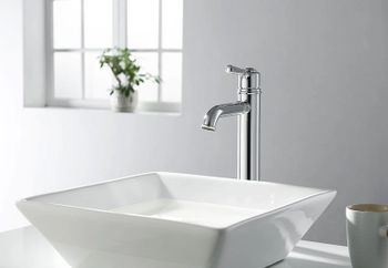 Смеситель для раковины Aquatek Классик AQ1504CR Хром — фото 2, Смесители для раковины