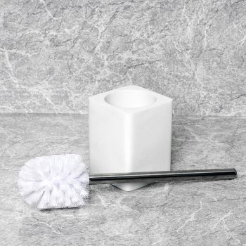 Ершик для унитаза WasserKRAFT Oder K-9627 Белый матовый — фото 3, Ершики для унитаза