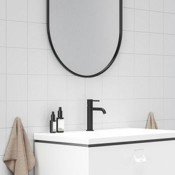 Смеситель для раковины Ravak Espirit ES 012.20BLM X070273 Черный матовый — фото 2, Смесители для раковины