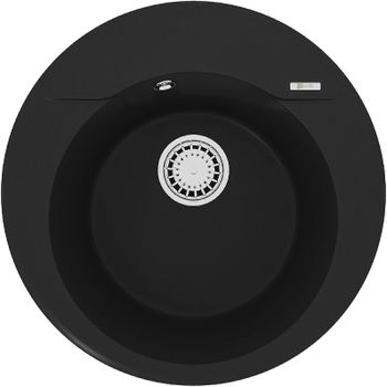 Кухонная мойка Lemark Sula 500 9910001 Антрацит — фото 1, Кухонные мойки