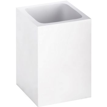 Стакан для зубных щеток Bemeta Gamma 145711314 Белый — фото 1, Стаканы для зубных щеток