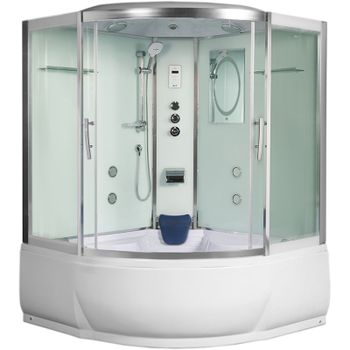 Душевой бокс WeltWasser WW500 Emmer 15055 150x150 10000003291 профиль Хром стекло прозрачное — фото 1, Душевые боксы